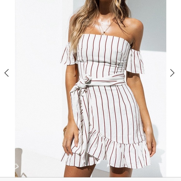 Striped dress - Picture 2 of 4